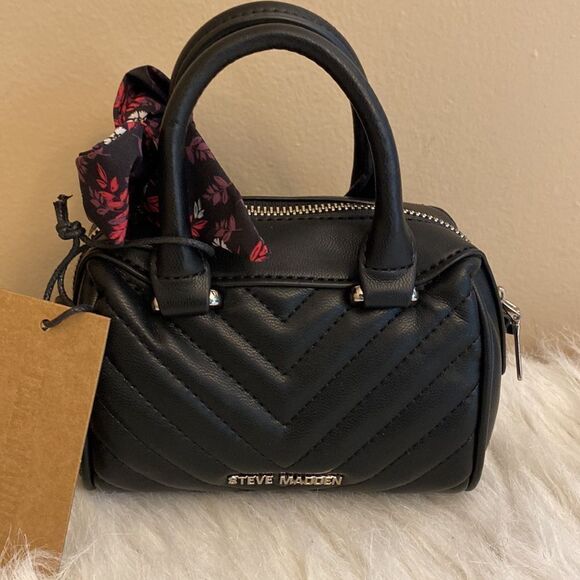 NWT Steve Madden (Breed) Mini Crossbody Bag - Black - Picture 5 of 15